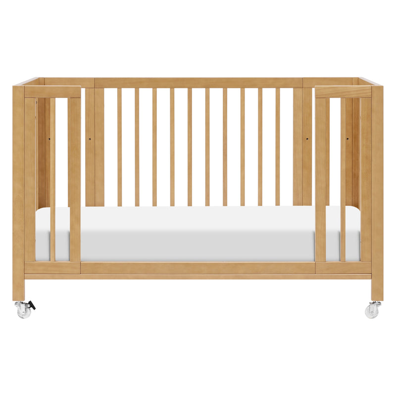 Load image into Gallery viewer, Babyletto Rolli 9-in-1 Convertible All-Stages Crib with Bassinet &amp; Toddler Bed Conversion Kits
