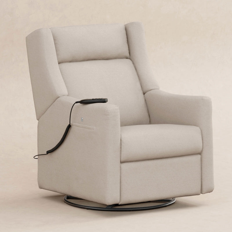 Load image into Gallery viewer, Babyletto Kiwi Deluxe Power Recliner &amp; Swivel Glider with Heat and Massage

