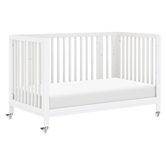 Babyletto Rolli 9-in-1 Convertible All-Stages Crib with Bassinet & Toddler Bed Conversion Kits