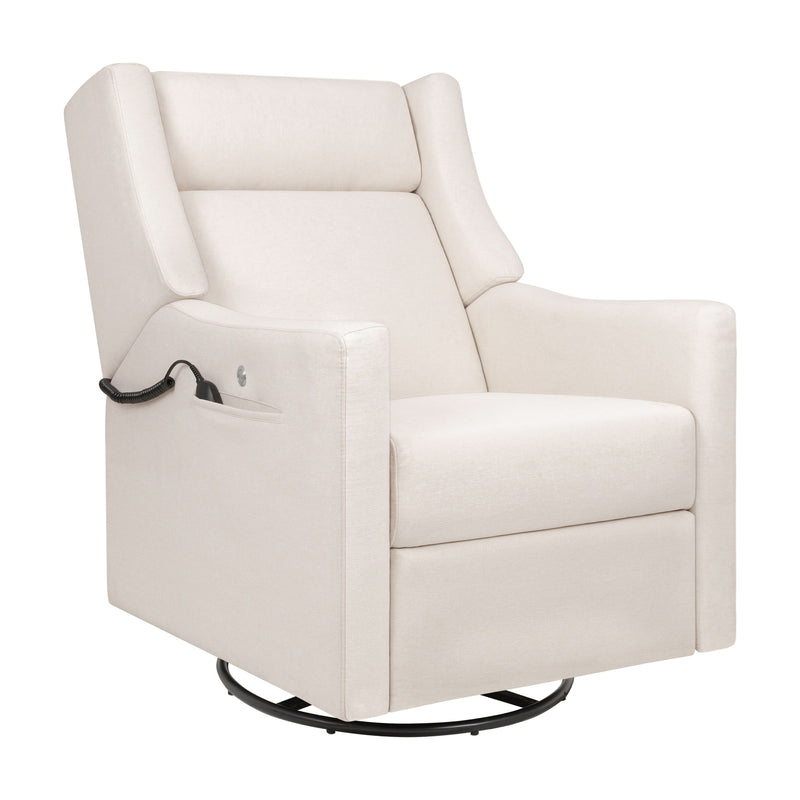Load image into Gallery viewer, Babyletto Kiwi Deluxe Power Recliner &amp; Swivel Glider with Heat and Massage
