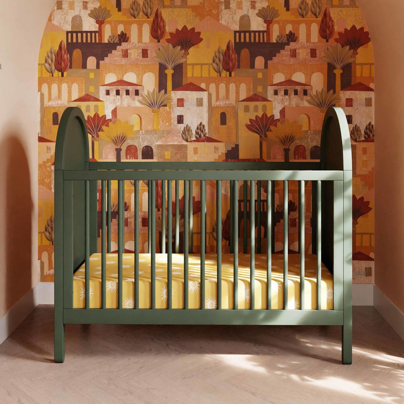 Load image into Gallery viewer, Babyletto Bondi Cane 3-in-1 Convertible Crib with Toddler Bed Conversion Kit
