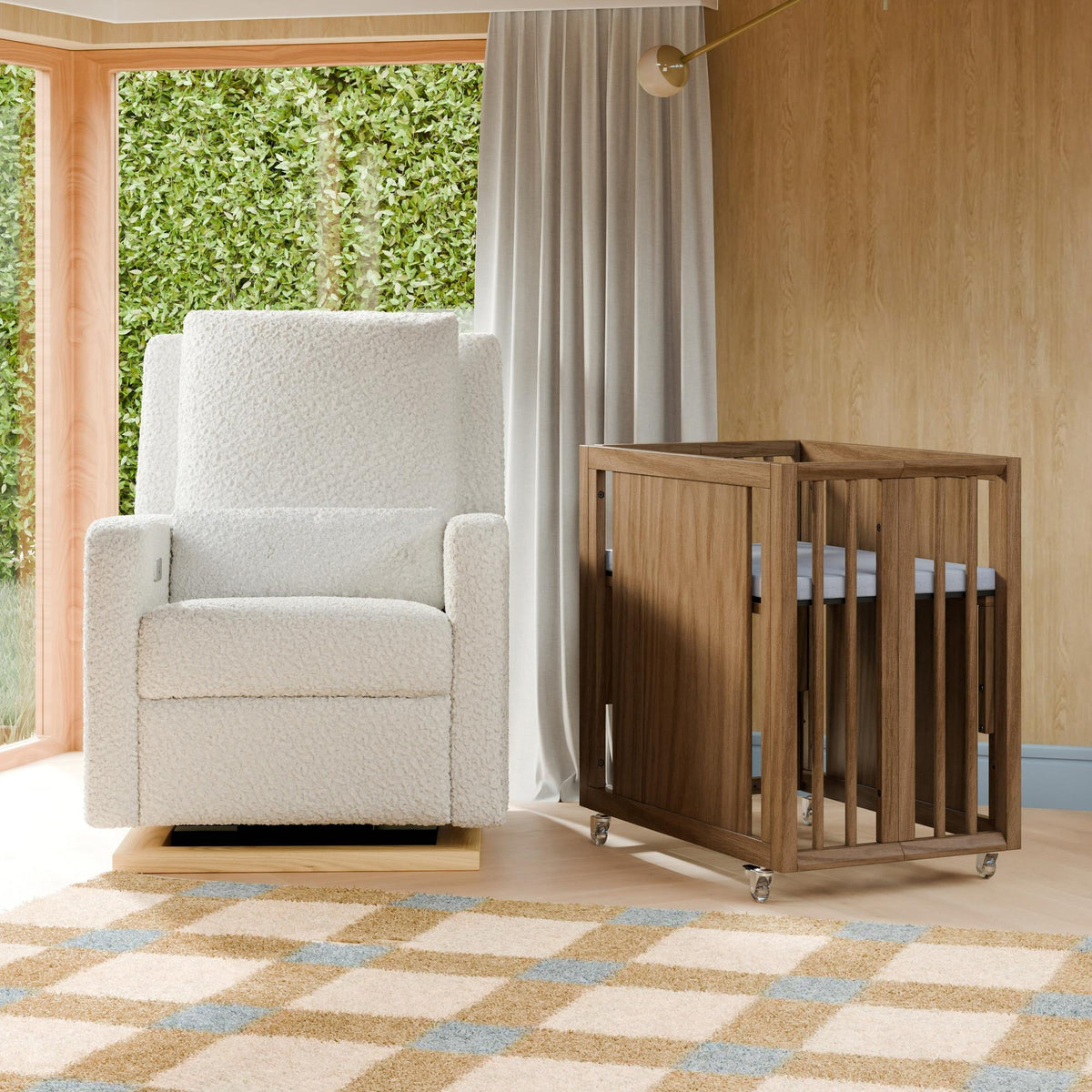 Babyletto Palma 8-in-1 Convertible All-Stages Crib with Bassinet & Toddler Bed Kit