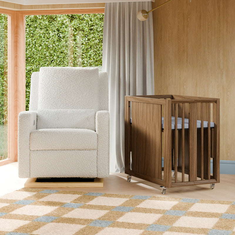 Load image into Gallery viewer, Babyletto Palma 8-in-1 Convertible All-Stages Crib with Bassinet &amp; Toddler Bed Kits
