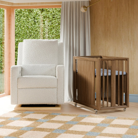 Babyletto Palma 8-in-1 Convertible All-Stages Crib with Bassinet & Toddler Bed Kits