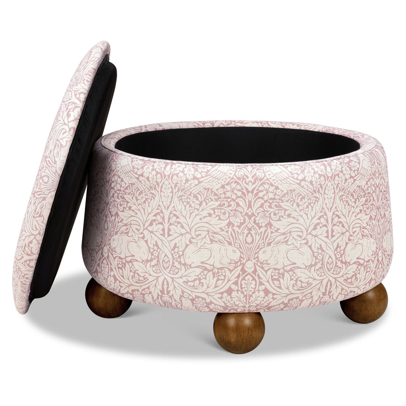 Load image into Gallery viewer, Morris &amp; Co. x Namesake Tuffet Storage Ottoman
