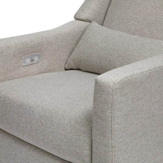 Babyletto Kiwi Electronic Recliner and Swivel Glider with USB port