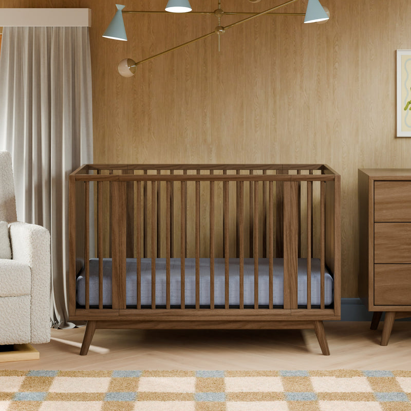 Load image into Gallery viewer, Babyletto Palma 8-in-1 Convertible All-Stages Crib with Bassinet &amp; Toddler Bed Kits

