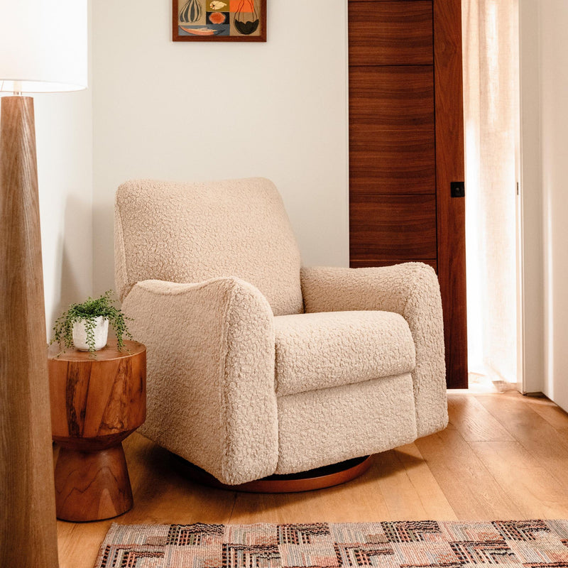 Load image into Gallery viewer, Babyletto Sunday Power Recliner and Swivel Glider in Shearling
