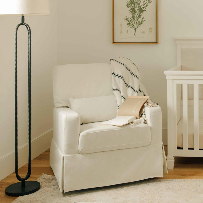 Load image into Gallery viewer, Namesake Crawford Pillowback Comfort Swivel Glider
