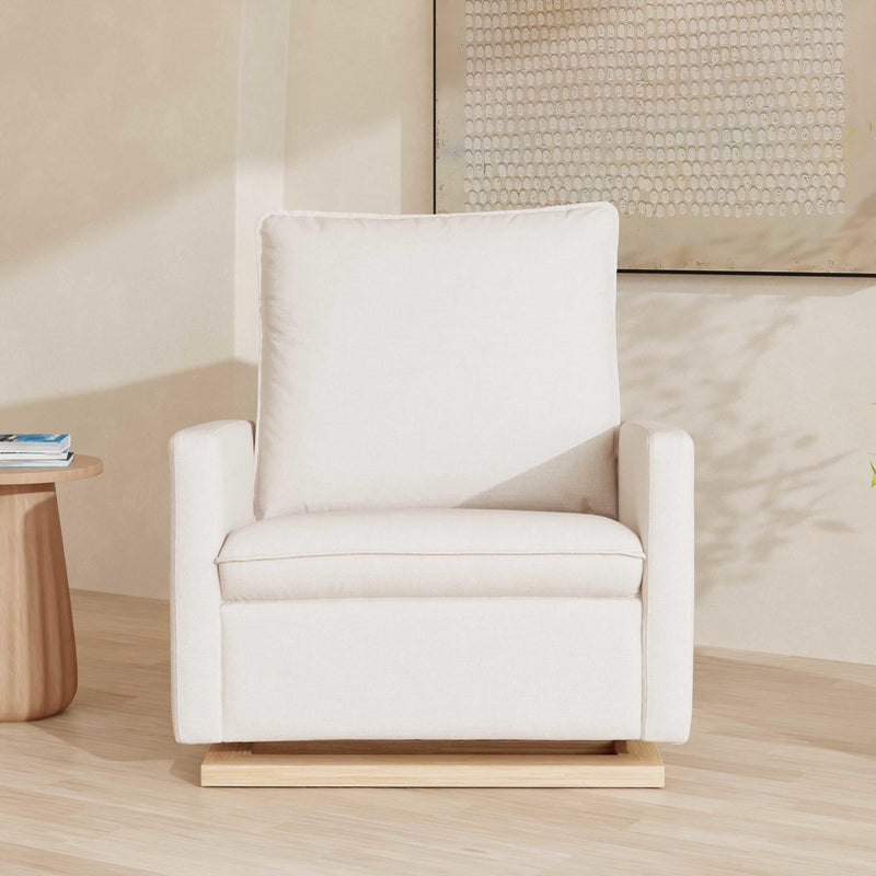 Load image into Gallery viewer, Babyletto Cali Pillowback Chair and a Half Glider in Eco-Performance Fabric | Water Repellent &amp; Stain Resistant
