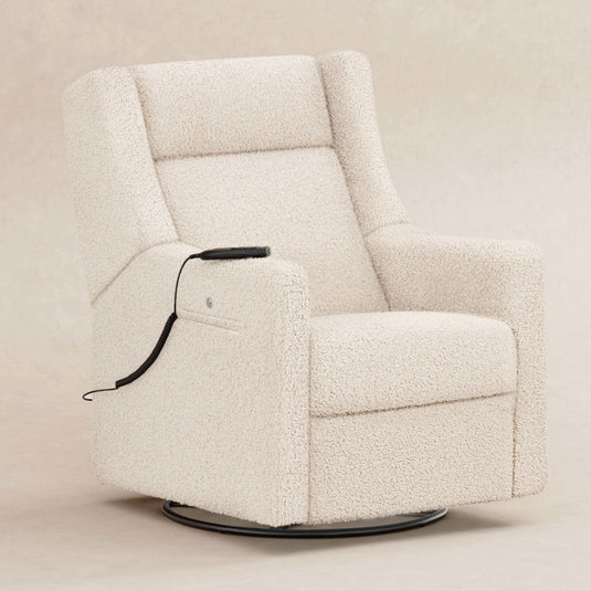 Babyletto Kiwi Deluxe Power Recliner & Swivel Glider with Heat and Massage