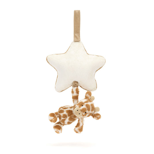 Jellycat Musical Pull Bashful Giraffe