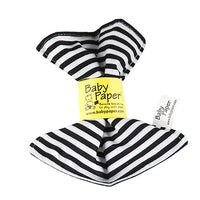 Baby Paper Black & White Stripe