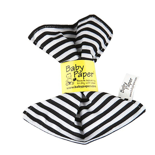 Baby Paper Black & White Stripe