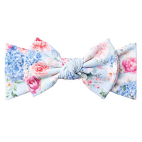 Copper Pearl Knit Headband Bow | Genevieve