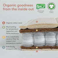 M53102A,Babyletto,Babyletto x Avocado Organic Crib Mattress 2-Stage and 100% Nontoxic