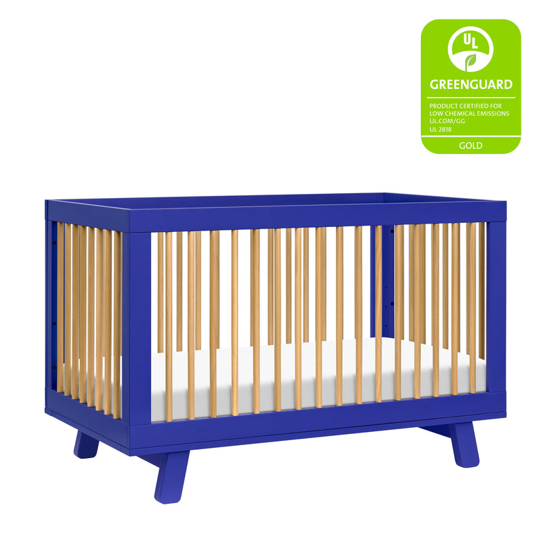 Load image into Gallery viewer, Babyletto Hudson 3-in-1 Convertible Crib with Toddler Bed Conversion Kit
