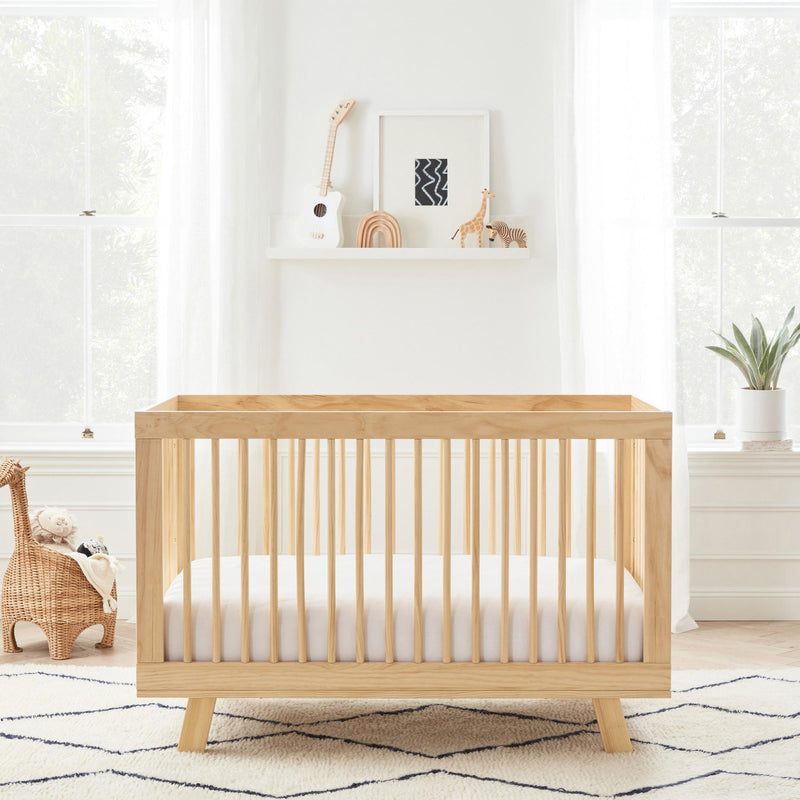 Load image into Gallery viewer, Babyletto Hudson 3-in-1 Convertible Crib with Toddler Bed Conversion Kit

