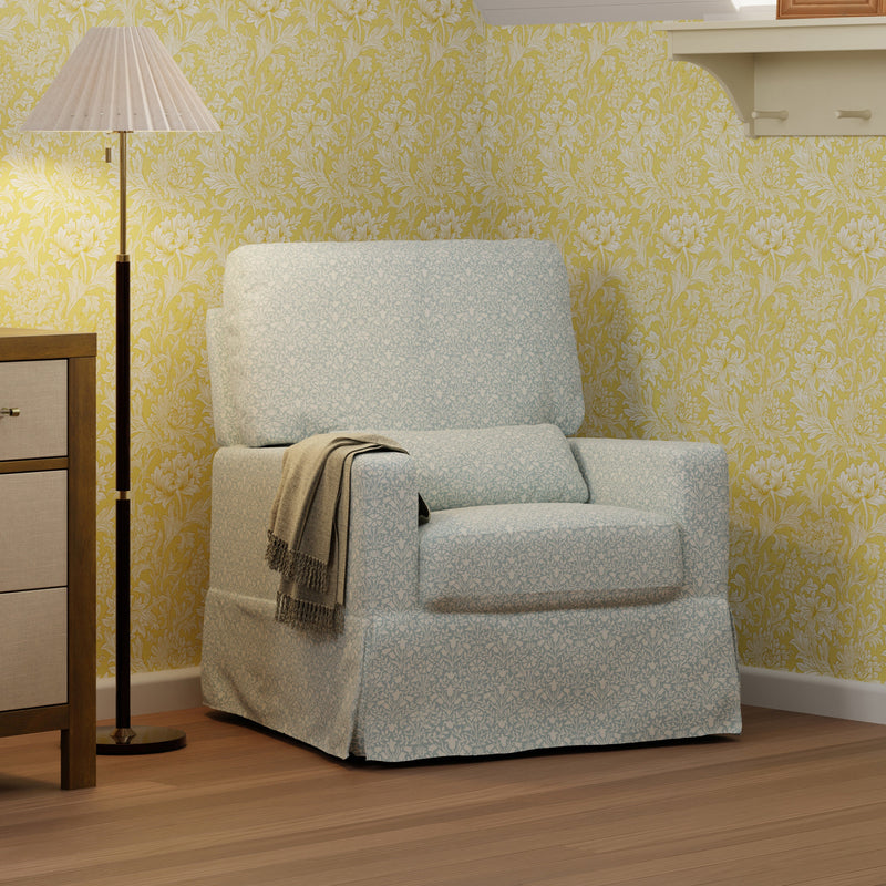 Load image into Gallery viewer, Morris &amp; Co. x Namesake Crawford Pillowback Comfort Swivel Glider
