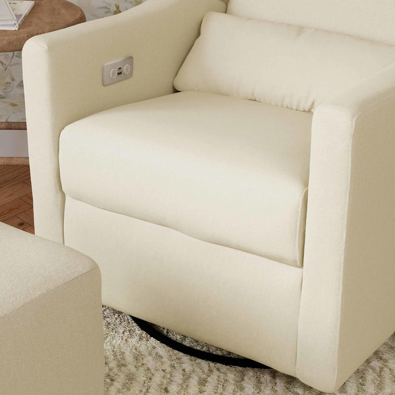 Load image into Gallery viewer, Babyletto Kiwi Electronic Recliner and Swivel Glider with USB port
