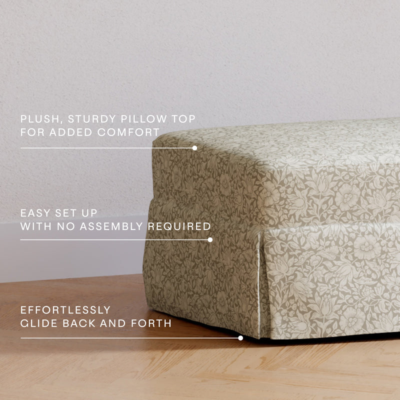 Load image into Gallery viewer, Morris &amp; Co. x Namesake Crawford Gliding Ottoman
