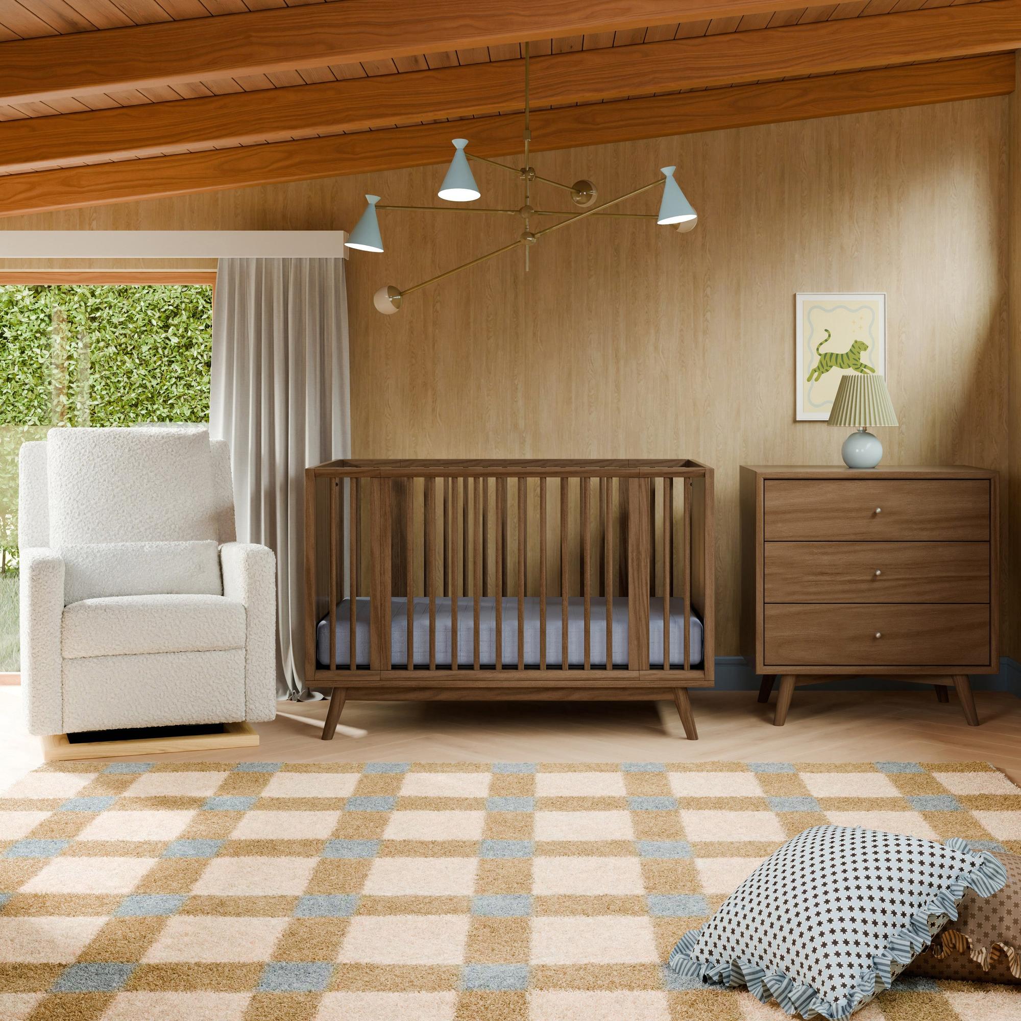 Babyletto Palma 8-in-1 Convertible All-Stages Crib with Bassinet & Toddler Bed Kit