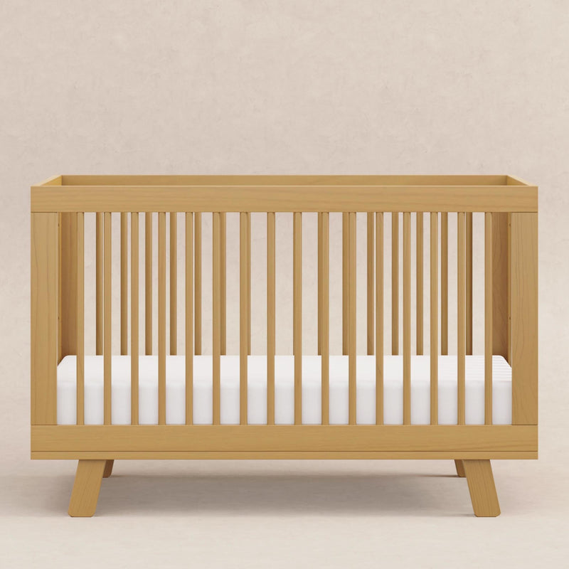 Load image into Gallery viewer, Babyletto Hudson 3-in-1 Convertible Crib with Toddler Bed Conversion Kit
