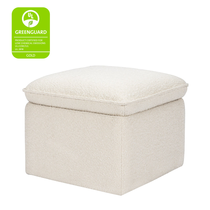 Load image into Gallery viewer, Babyletto Cali Storage Ottoman in Boucle

