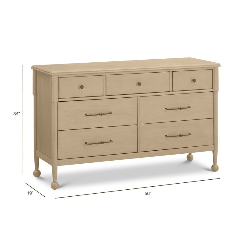 Load image into Gallery viewer, Namesake Alouette 7-Drawer Wide Dresser (56”)
