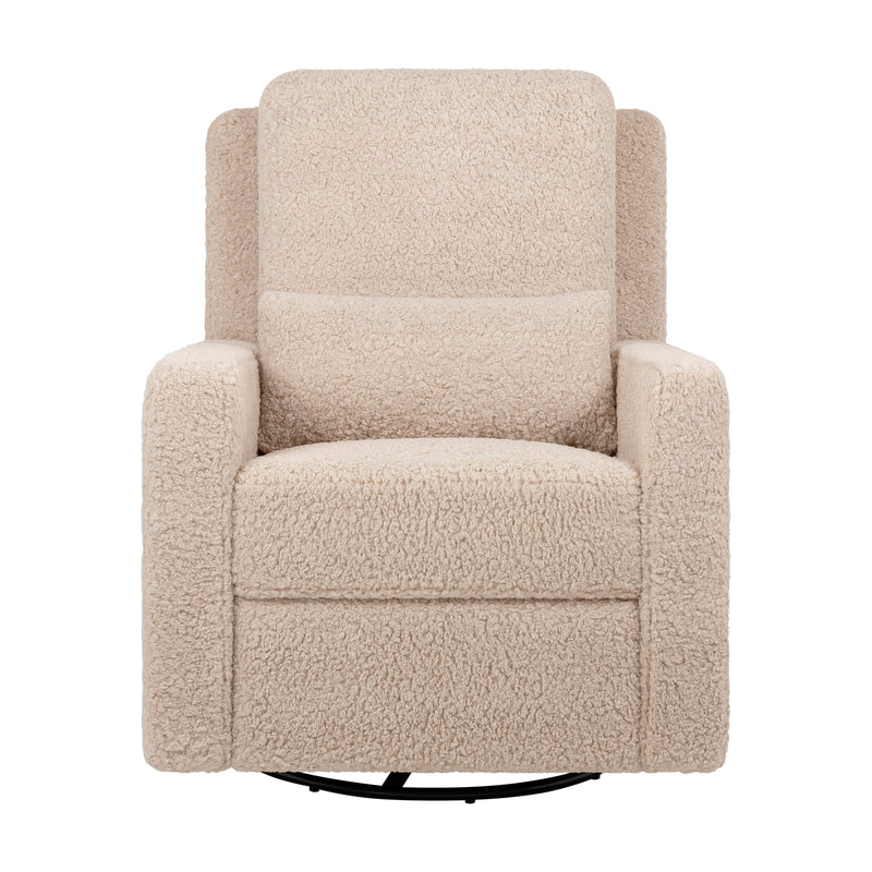 Load image into Gallery viewer, M23087CSG,Babyletto,Sigi Recliner and Swivel Glider in Chai Shearling
