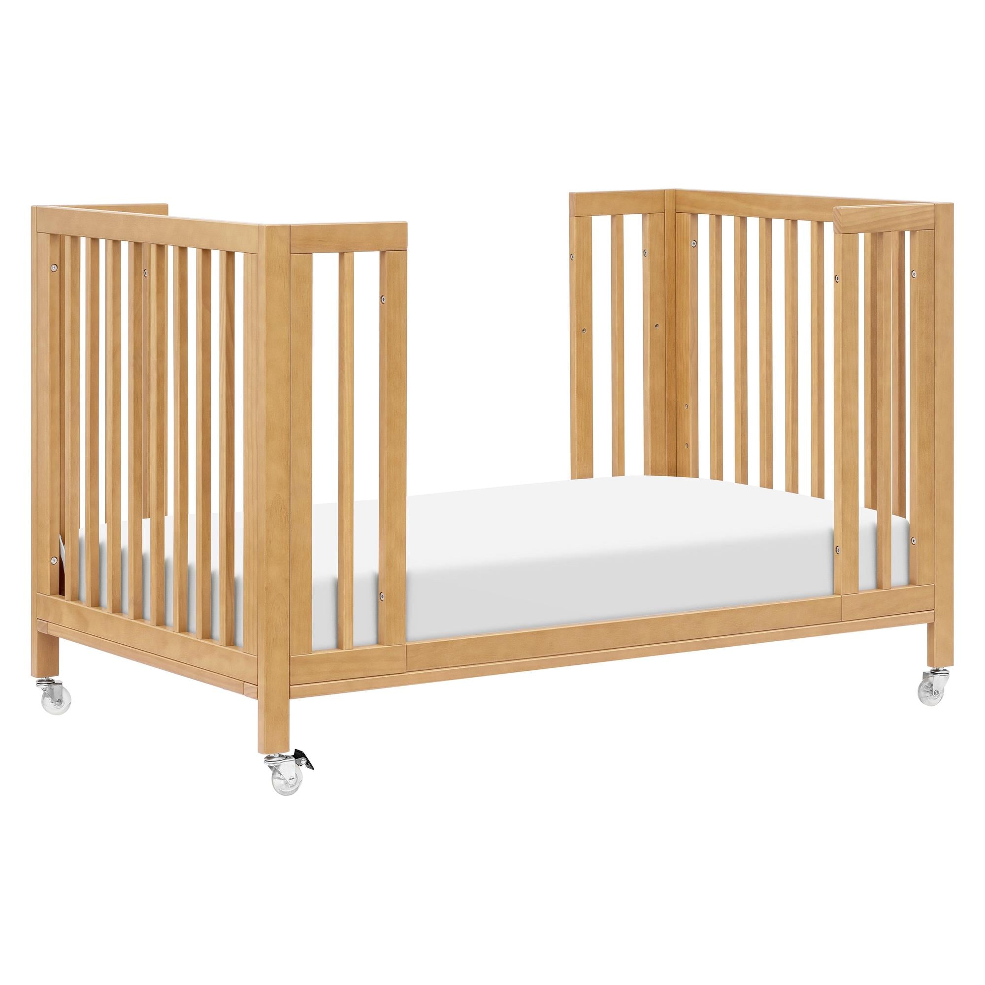 Babyletto Rolli 9-in-1 Convertible All-Stages Crib with Bassinet & Toddler Bed Conversion Kits