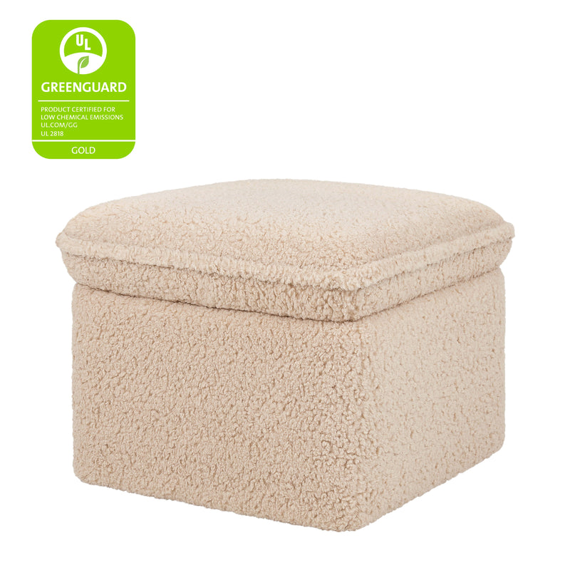 Load image into Gallery viewer, Babyletto Cali Storage Ottoman in Shearling
