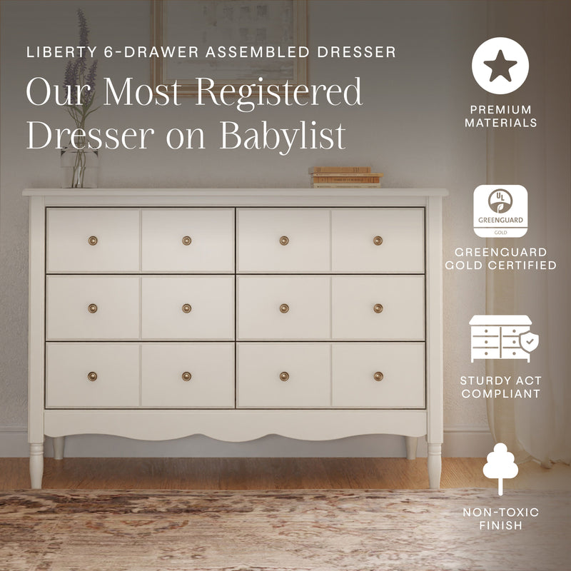 Load image into Gallery viewer, Namesake Liberty 6-Drawer Dresser
