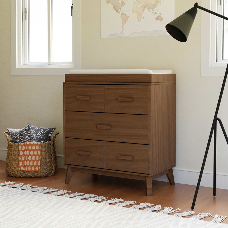Load image into Gallery viewer, Babyletto Scoot 3-Drawer Changer Dresser with Removable Changing Tray
