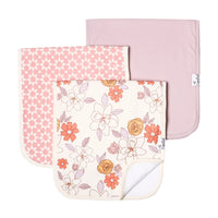 Copper Pearl Premium Burp Cloths 3 Pack
