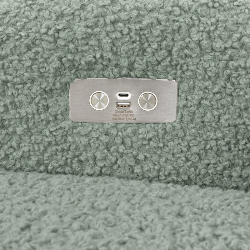 Load image into Gallery viewer, Babyletto Kiwi Electronic Recliner and Swivel Glider with USB port
