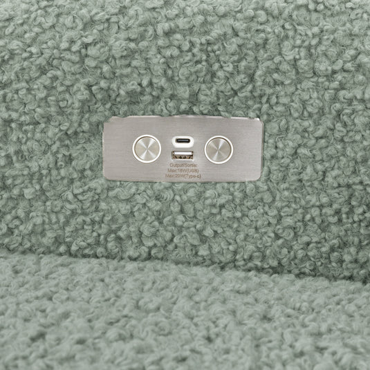 Babyletto Kiwi Electronic Recliner and Swivel Glider with USB port