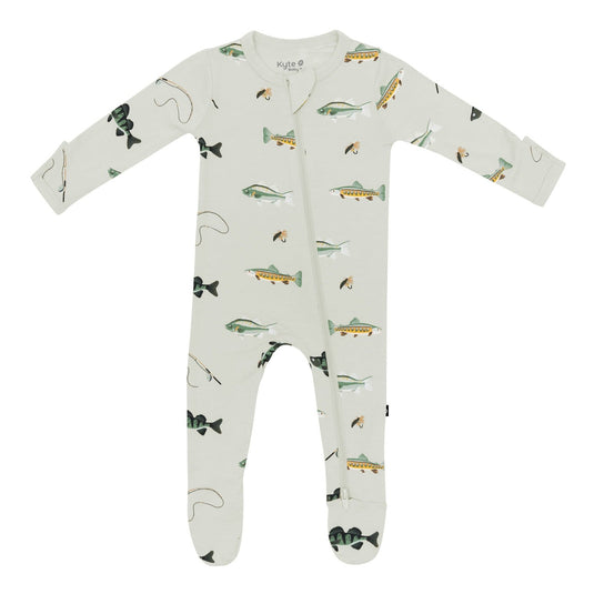 Kyte Baby Zip Footie Fishing