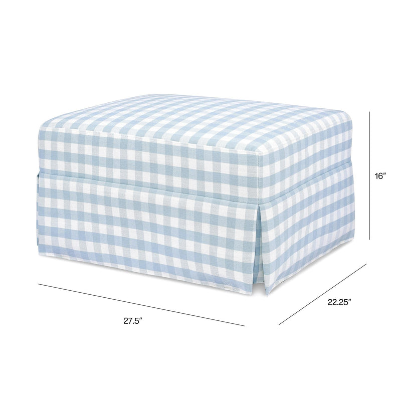 Load image into Gallery viewer, Namesake Crawford Gliding Ottoman
