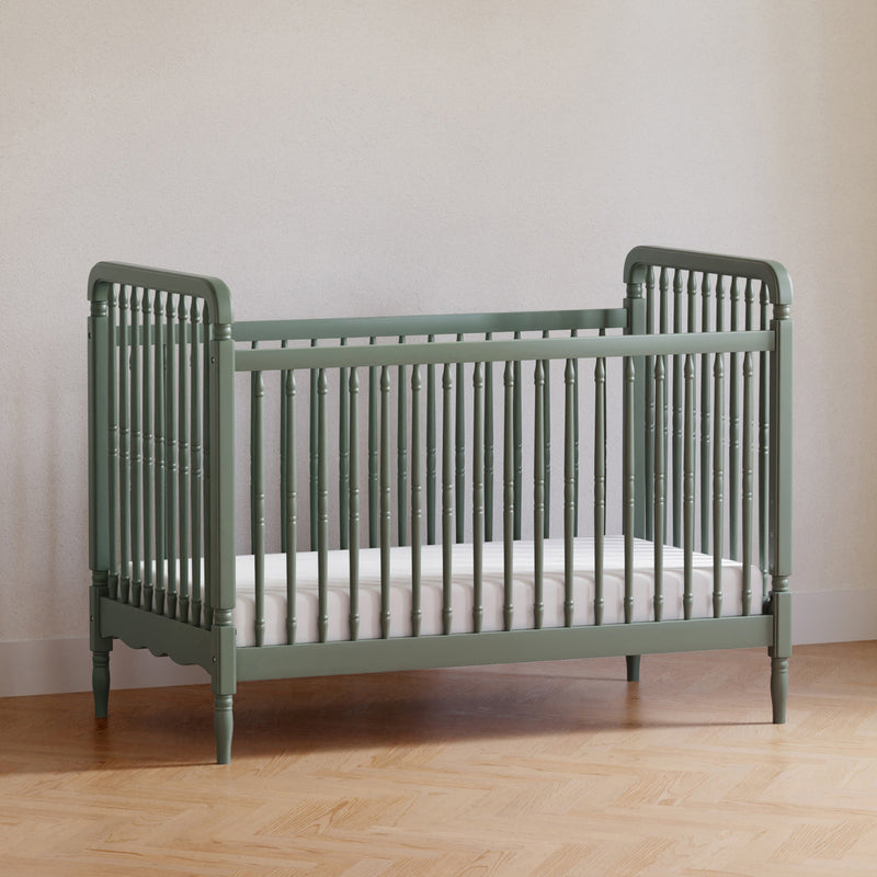 Load image into Gallery viewer, Namesake Liberty 3-in-1 Convertible Spindle Crib with Toddler Bed Conversion Kit
