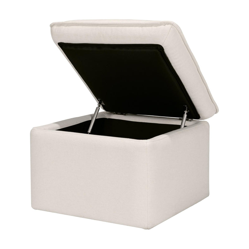 Load image into Gallery viewer, Babyletto Cali Storage Ottoman in Eco-Performance Fabric | Water Repellent &amp; Stain Resistant
