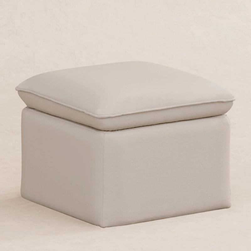 Load image into Gallery viewer, Babyletto Cali Storage Ottoman in Eco-Performance Fabric | Water Repellent &amp; Stain Resistant

