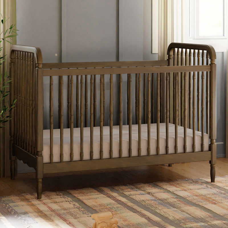 Load image into Gallery viewer, Namesake Liberty 3-in-1 Convertible Spindle Crib with Toddler Bed Conversion Kit
