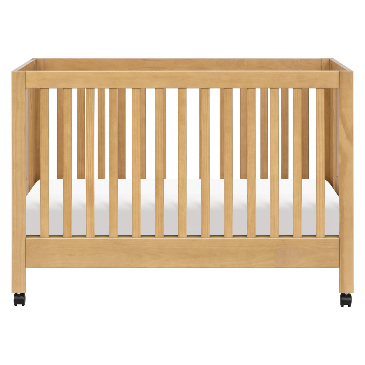Babyletto Maki Portable Folding Crib with Toddler Bed Conversion Kit