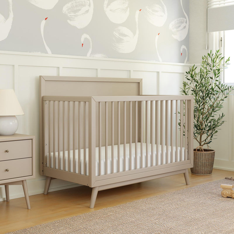 Load image into Gallery viewer, Babyletto Palma 4-in-1 Convertible Crib with Toddler Bed Conversion Kit
