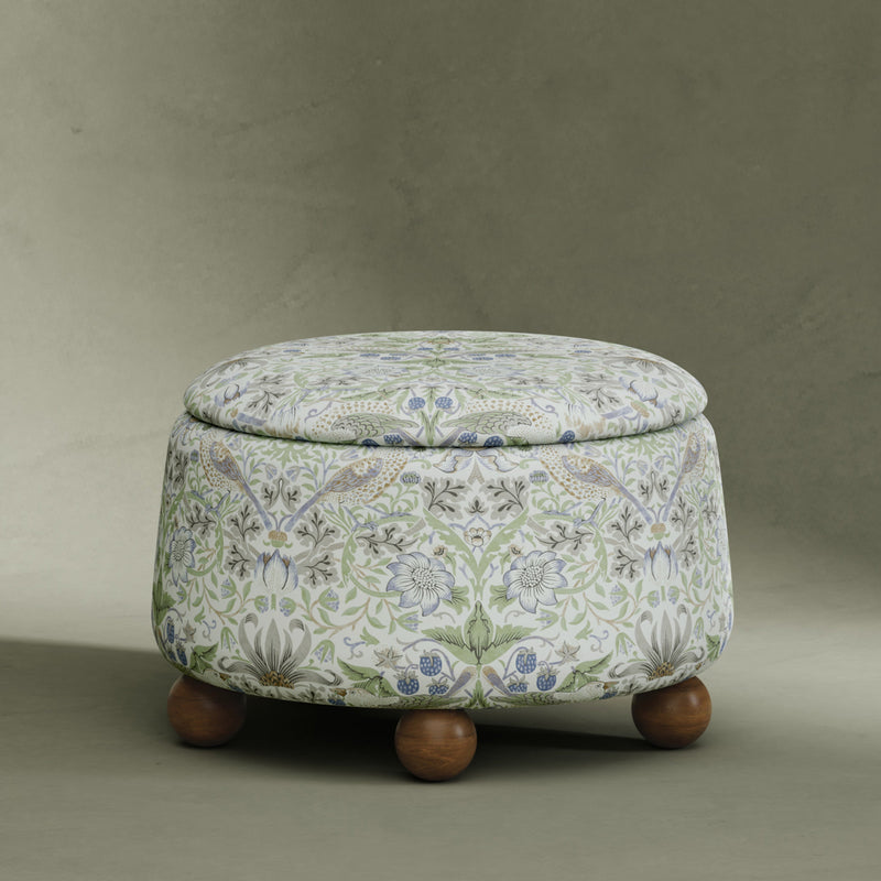 Load image into Gallery viewer, Morris &amp; Co. x Namesake Tuffet Storage Ottoman

