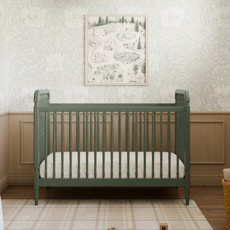 Load image into Gallery viewer, Namesake Liberty 3-in-1 Convertible Spindle Crib with Toddler Bed Conversion Kit
