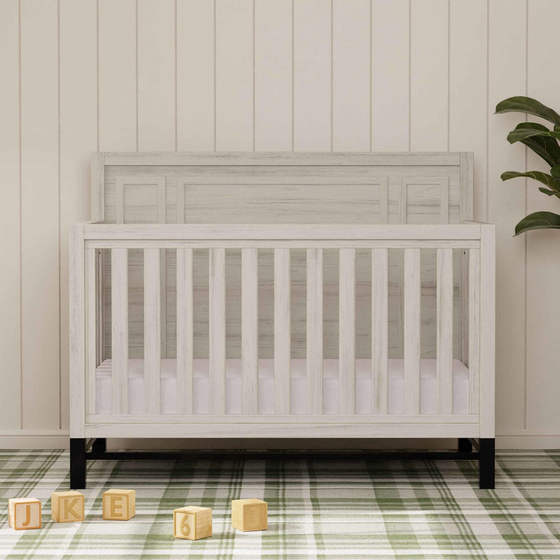 Load image into Gallery viewer, Monogram by Namesake Newbern 4-in-1 Convertible Crib
