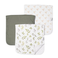 Copper Pearl Premium Burp Cloths 3 Pack