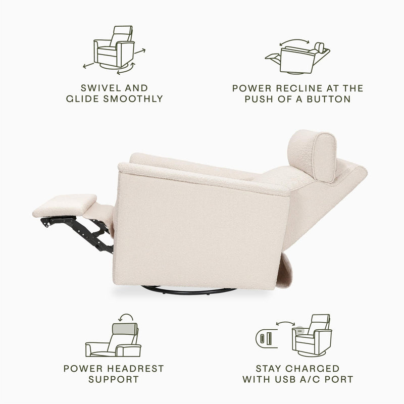 Load image into Gallery viewer, Namesake Willa Plus Power Glider Recliner + Power Headrest
